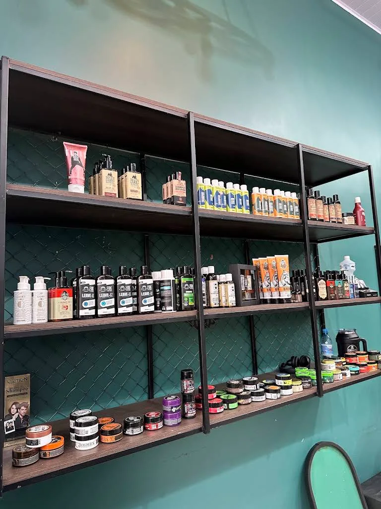 Produtos de cuidado na Gringo’s Barbearia